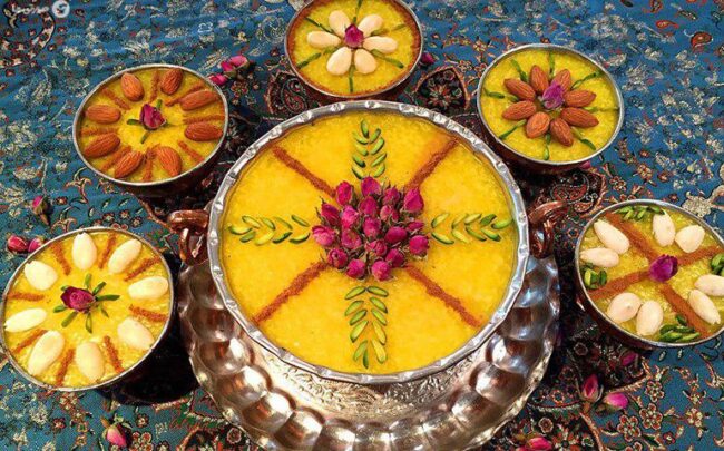 شله زرد یکی از غذاهای پرطرفدار ایرانی