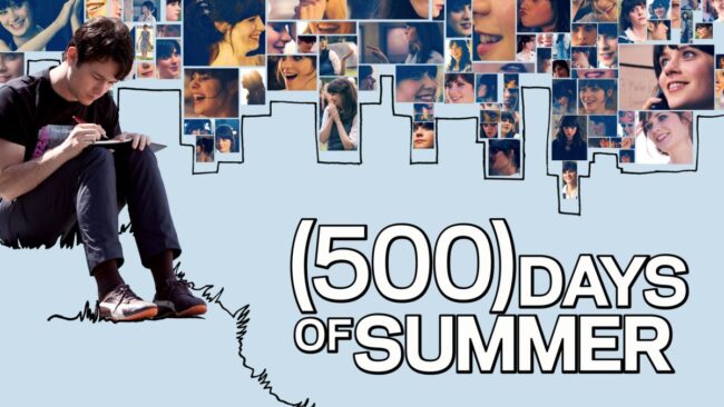 تام در فلیم 500Days of Summer در نگاه اول عاشق سامر می‌شود