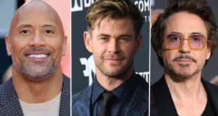 10 بازیگر برتر هالیوود در سال 2022