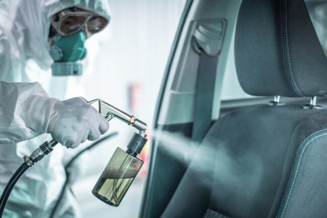 مزایای ضدعفونی کردن خودرو برای از بین بردن بوی بد و سلامت افراد